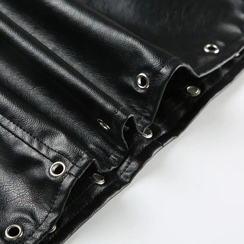 Punk Rock Leather Mini Skirt Women Y2K Studded Low Waist Bodycon Pencil Skirt Edgy Biker Chic Vintage American Retro Hot Sale 57 Sdc7f8e74c9ce4355a5080d7c12f341dej