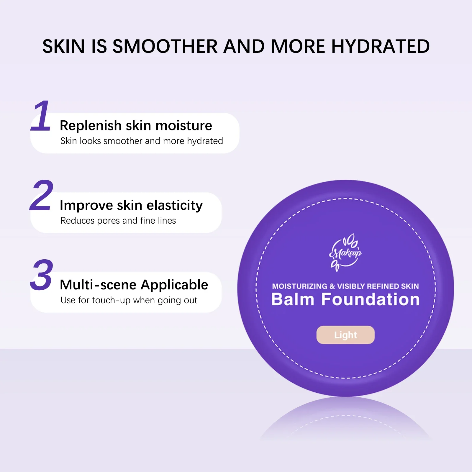 Concealer BB CC Cream with Powder Puff Full Coverage Makeup Base Foundation Waterproof Longwearing Oil-Control Concealer Make Up 8 Sdc800fe5f3004d208574ac7d8e2d759ev