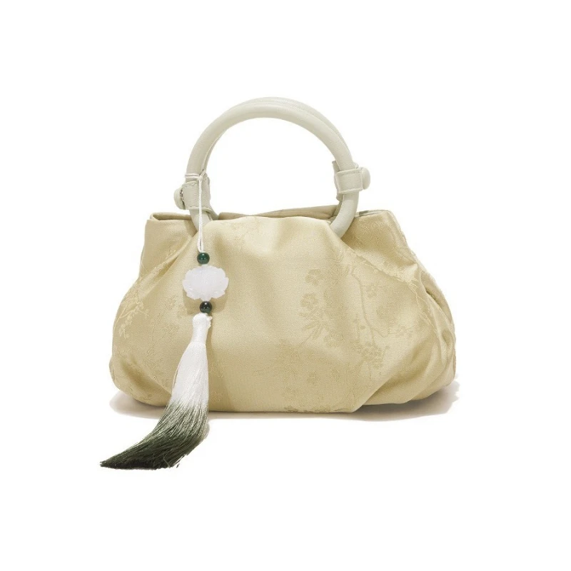 

Маленькие роскошные дизайнерские женские сумки-тоуты в китайском стиле, женская сумка через плечо с кисточкой, женский клатч, кошелек, женская сумочка