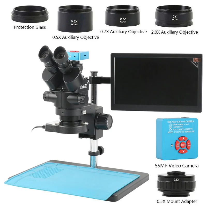 Мультифокальный тринокулярный микроскоп 3,5x-90X + 48MP 55MP 4K VGA HDMI USB Type-c Электронная видеокамера + 3,5-дюймовый ЖК-монитор
Мультифокальный тринокулярный микроскоп 3,5x-90X + 48MP 55MP 4K VGA HDMI USB Type-c Электронная видеокамера + 3,5-дюймовый ЖК-монитор