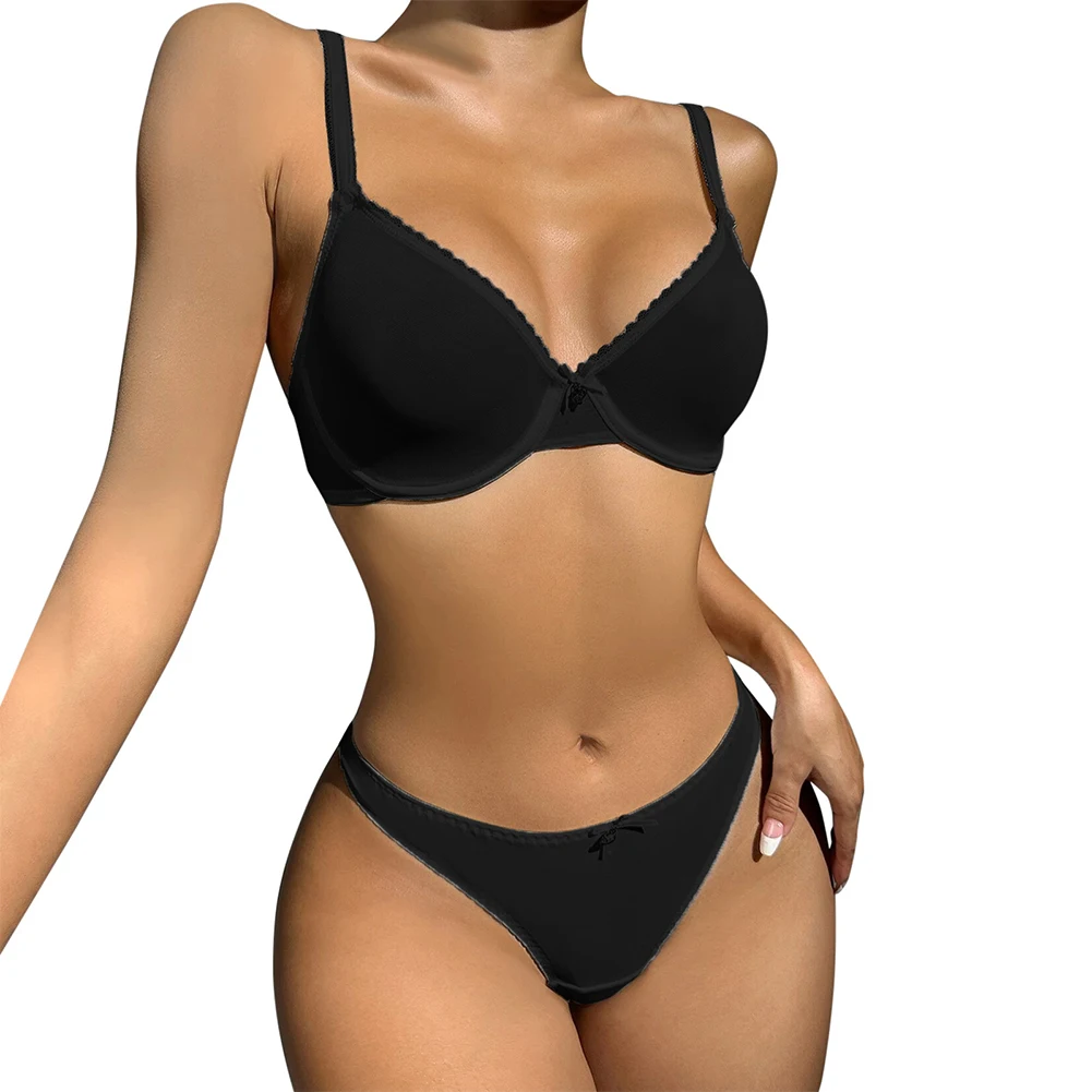 Women Bras Briefs Suit Sheer Mesh Lingerie Bra Set See-Through Bra Thong Sleepwear Underwear Pajamas Suit Set 2 Pieces
Women Bras Briefs Suit Sheer Mesh Lingerie Bra Set See-Through Bra Thong Sleepwear Underwear Pajamas Suit Set 2 Pieces