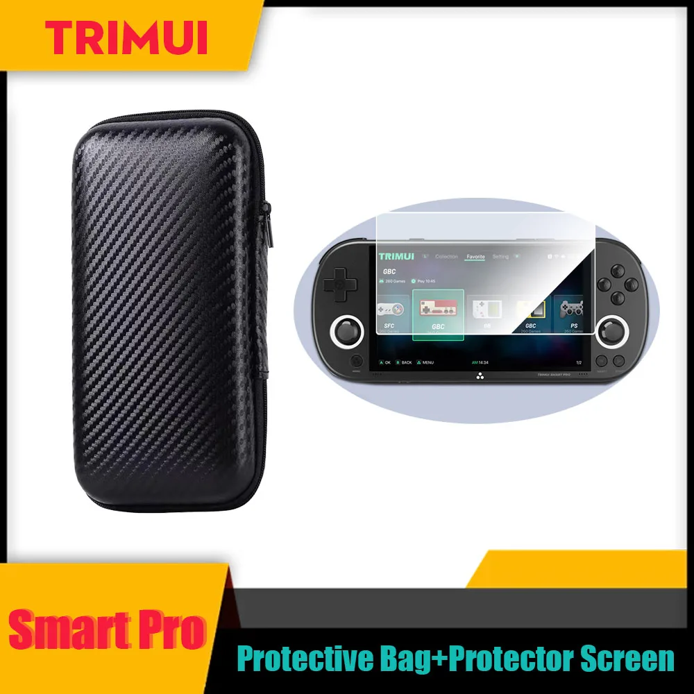Защитная пленка для экрана Trimui Smart Pro, водонепроницаемая Пылезащитная Противоударная Защитная сумка для Smart Pro Ретро портативная игровая консоль 
Защитная пленка для экрана Trimui Smart Pro, водонепроницаемая Пылезащитная Противоударная Защитная сумка для Smart Pro Ретро портативная игровая консоль