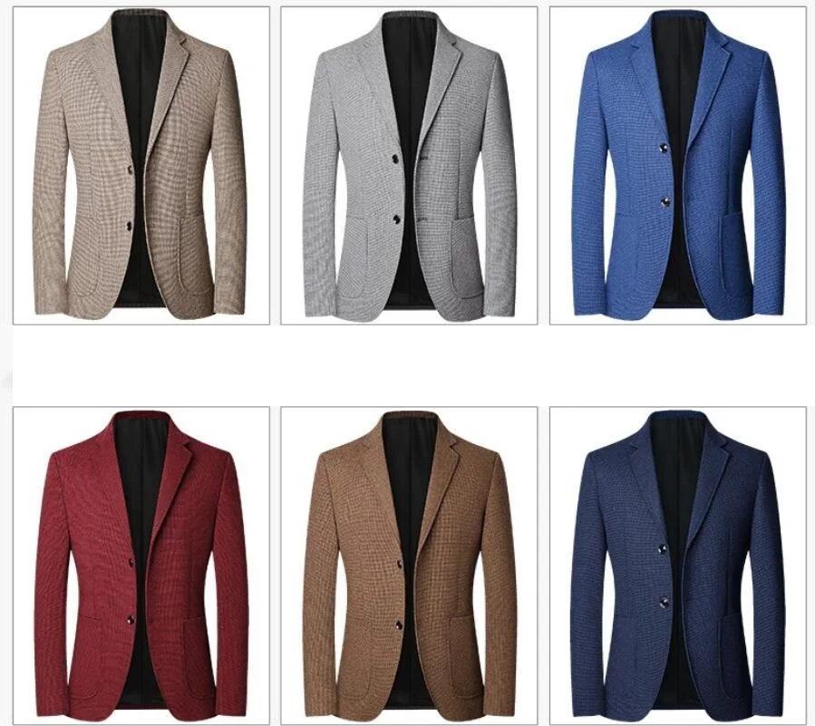 Men Casual Blazers Jackets Business Suits Coats Male Four seasons Slim Fit Blazers Suits Coats Mens Clothing
Men Casual Blazers Jackets Business Suits Coats Male Four seasons Slim Fit Blazers Suits Coats Mens Clothing