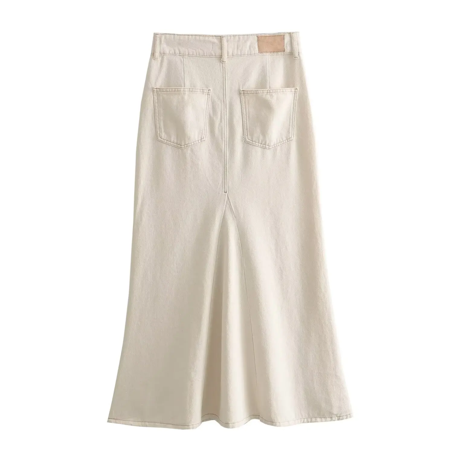 Women's 2024 New Fashion Casual Joker Pocket Cowboy Midi Skirt Retro High Waist Zipper Skirt Mujer
Women's 2024 New Fashion Casual Joker Pocket Cowboy Midi Skirt Retro High Waist Zipper Skirt Mujer