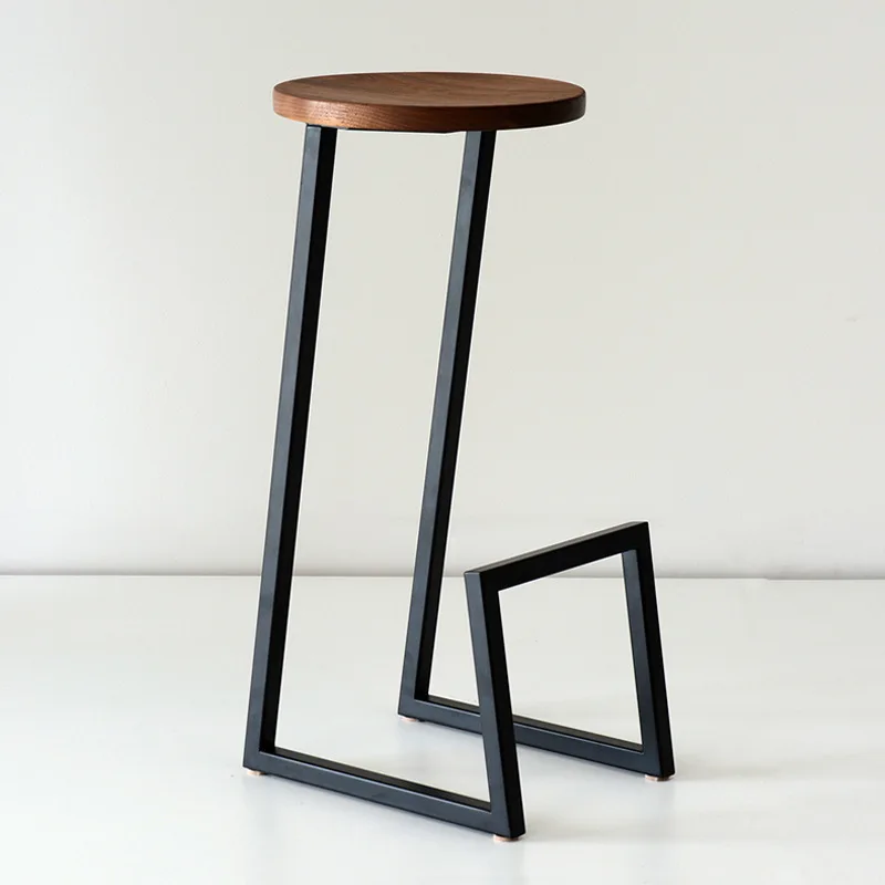 High Nordic Bar Chair Art Design Luxury Metal Frame Legs Cafe Party Solid Wood Round Recliner Chair Hotel Cadeira Furniture
High Nordic Bar Chair Art Design Luxury Metal Frame Legs Cafe Party Solid Wood Round Recliner Chair Hotel Cadeira Furniture