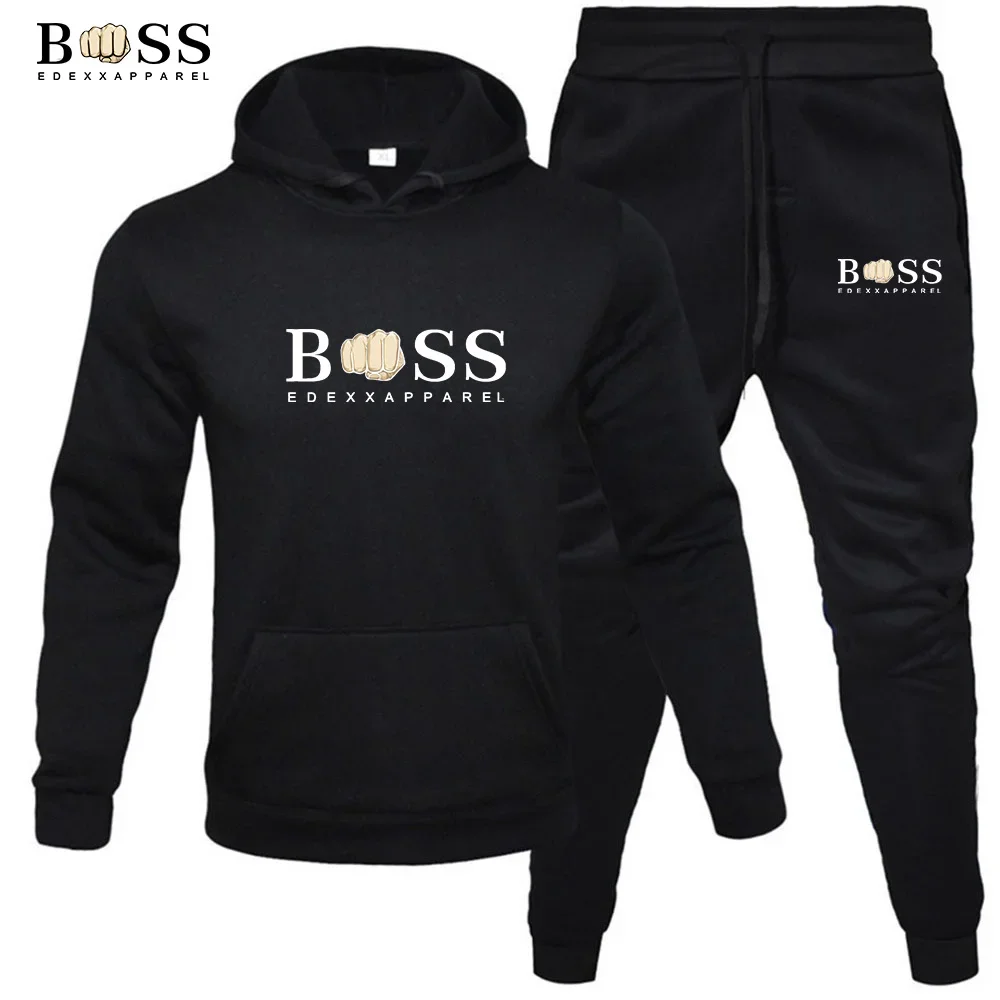 Autumn And Winter Men's Zippered Jacket Hooded Pullover+sports Pants Sports Casual Jogging Sportswear Two-piece Set
Autumn And Winter Men's Zippered Jacket Hooded Pullover+sports Pants Sports Casual Jogging Sportswear Two-piece Set