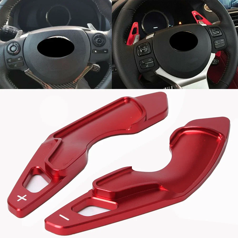 Car Steering Wheel Paddles Extend DSG Gear Shift For Lexus IS RC NX 330 350 300h Aluminum Wheel Paddle Shifter Covers 2pcs
Car Steering Wheel Paddles Extend DSG Gear Shift For Lexus IS RC NX 330 350 300h Aluminum Wheel Paddle Shifter Covers 2pcs