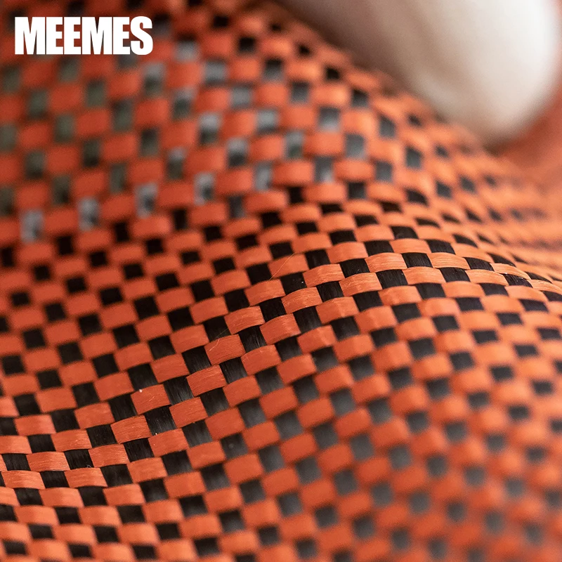 Carbon Fiber Fabric 3K Orange Kevlar & Carbon Fiber Cloth Plain Weave Fibra De Carbono Kevlar Jacquard Lotes Use For DIY
Carbon Fiber Fabric 3K Orange Kevlar & Carbon Fiber Cloth Plain Weave Fibra De Carbono Kevlar Jacquard Lotes Use For DIY
