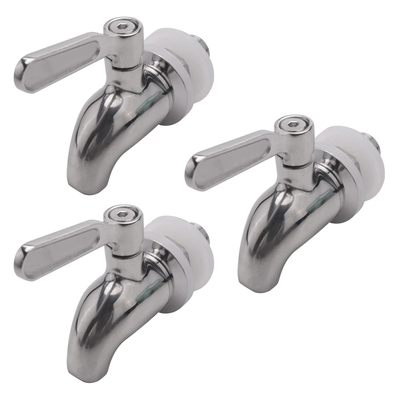 3X Stainless Steel Faucet Tap Draft Beer Faucet For Brew Fermenter Wine Draft Beer Juice Dispenser Drink Fridge Kegs
3X Stainless Steel Faucet Tap Draft Beer Faucet For Brew Fermenter Wine Draft Beer Juice Dispenser Drink Fridge Kegs