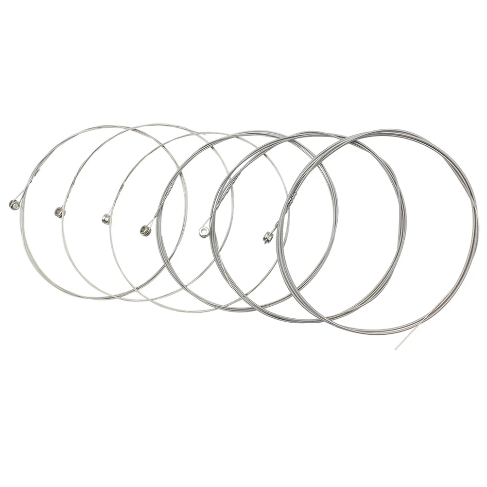 6pcs Replacement Guitar Strings Electric Guitar Strings Stainless Steel Guitar Strings
6pcs Replacement Guitar Strings Electric Guitar Strings Stainless Steel Guitar Strings