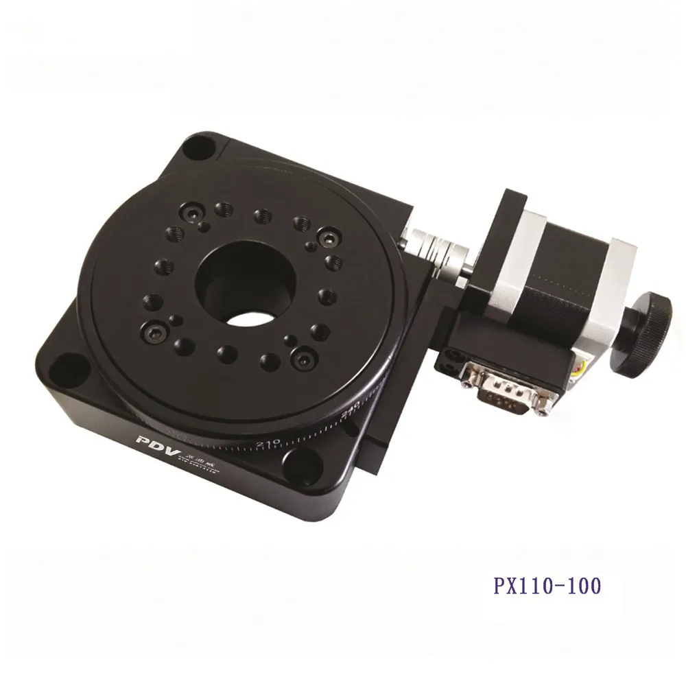 Electric Rotating Machine Optical Rotating Platform Motorized Rotation Stage 100MM Bearing Scale PX110-100
Electric Rotating Machine Optical Rotating Platform Motorized Rotation Stage 100MM Bearing Scale PX110-100