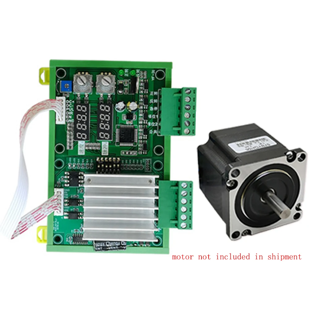

42 57 Stepper Motor Drive Control Board Forward and Reverse Controller Limit Angle Pulse Speed Drive Module Programmable PLC