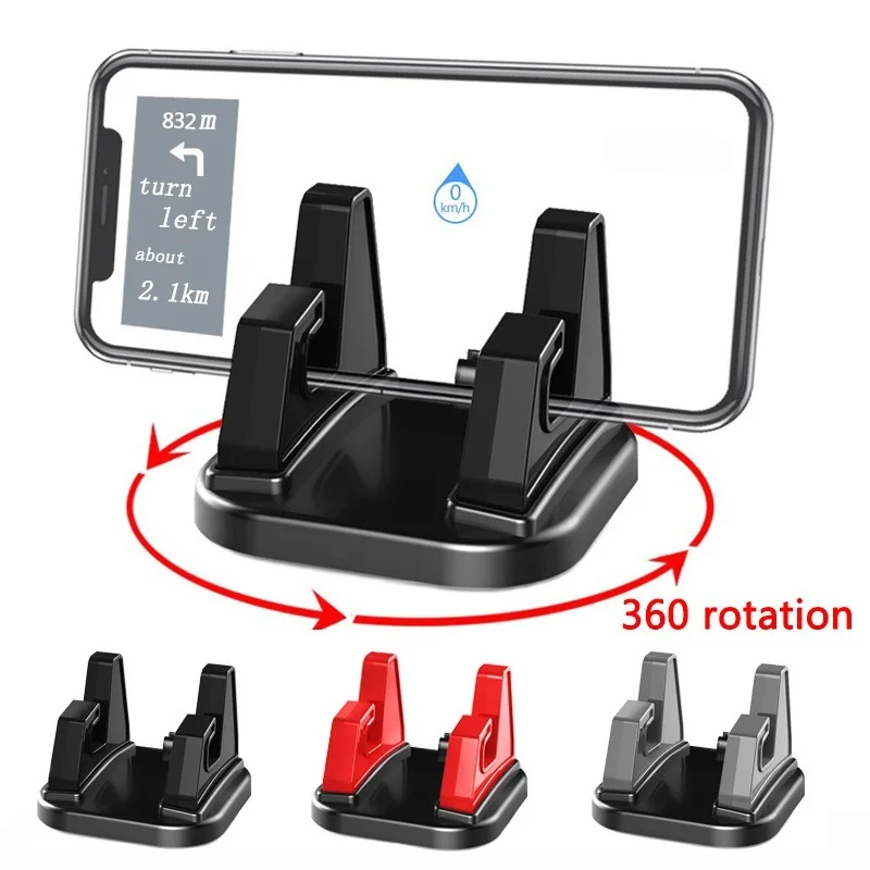 Rotating Car Phone Holder Non-slip Dashboard Bracket 360 Rotation Simple Useful Auto Mobile Phone GPS Stand
Rotating Car Phone Holder Non-slip Dashboard Bracket 360 Rotation Simple Useful Auto Mobile Phone GPS Stand