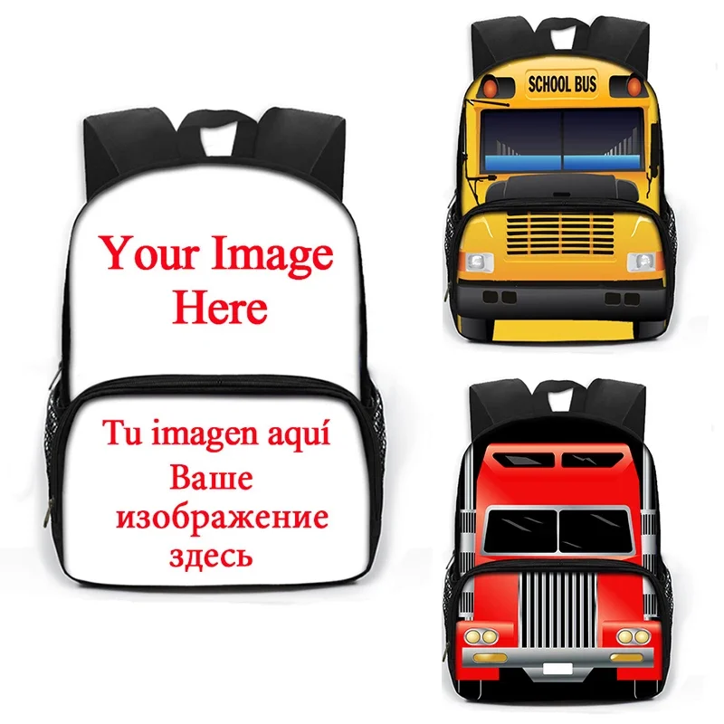 

Рюкзак с гравировкой имени на заказ, школьные ранцы «сделай сам» для детского сада, модные подарочные сумки для книг, 13 дюймов