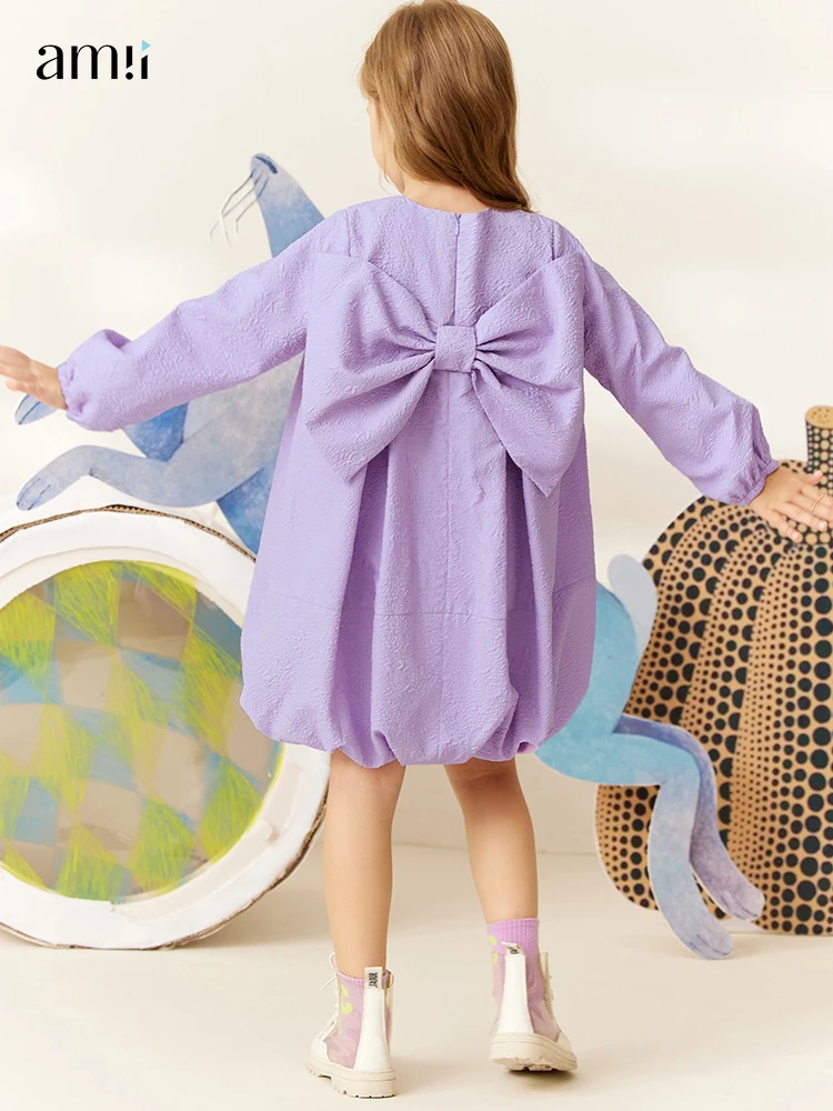 Amii Kids Spring Sweet Dresses for Girls 3-12y Crew Neck Pleated Long Sleeve Bow Princess Dress Fashion Midi Vestidos 22240095
Amii Kids Spring Sweet Dresses for Girls 3-12y Crew Neck Pleated Long Sleeve Bow Princess Dress Fashion Midi Vestidos 22240095