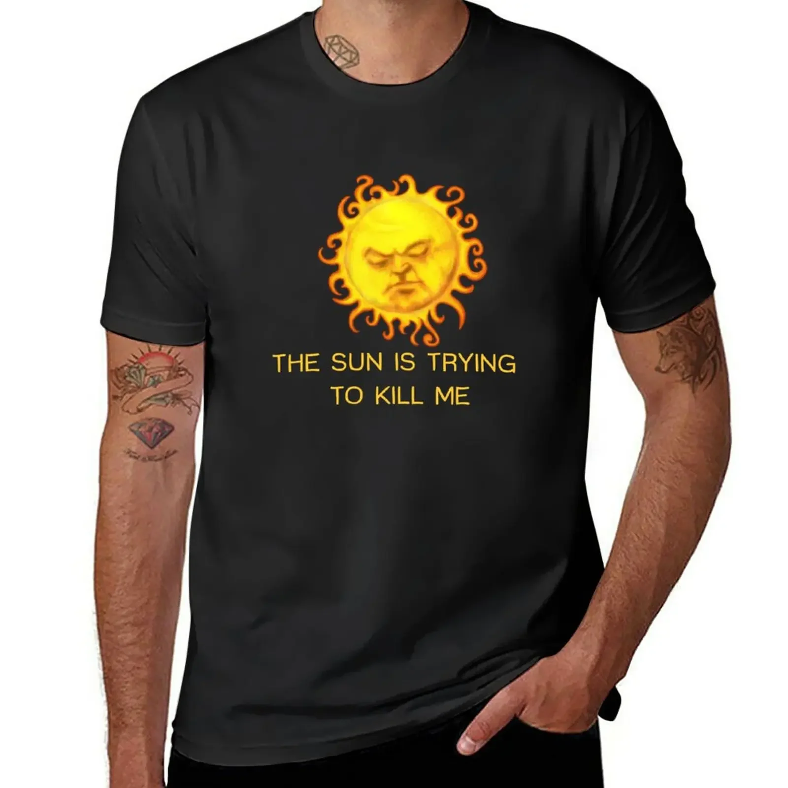 The Sun is Trying to Kill Me ! T-Shirt sublime oversizeds summer clothes heavyweight t shirts for men
The Sun is Trying to Kill Me ! T-Shirt sublime oversizeds summer clothes heavyweight t shirts for men