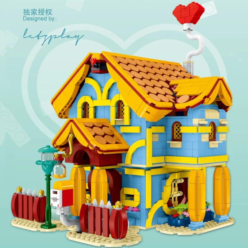 Street View 031053 Architecture Townhouse Cartoon Shop Florist Store City Model DIY Assembly Toys Educational Christmas Gifts
Street View 031053 Architecture Townhouse Cartoon Shop Florist Store City Model DIY Assembly Toys Educational Christmas Gifts