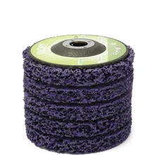 Poly Strip Disc Abrasive Wheel Paint Rust Remover Clean Grinding Wheels for Durable Angle Grinder Car Truck Motorcycles100*16mm
Poly Strip Disc Abrasive Wheel Paint Rust Remover Clean Grinding Wheels for Durable Angle Grinder Car Truck Motorcycles100*16mm