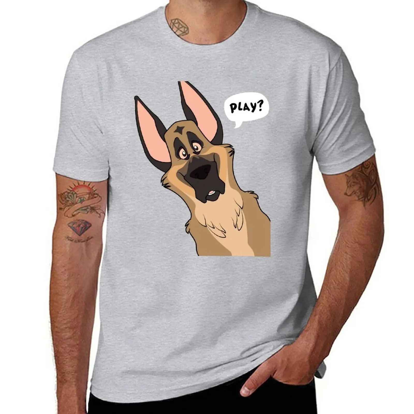 New Grinning German Shepherd Dog T-Shirt anime blank t shirts custom t shirts design your own t shirts for men pack
New Grinning German Shepherd Dog T-Shirt anime blank t shirts custom t shirts design your own t shirts for men pack