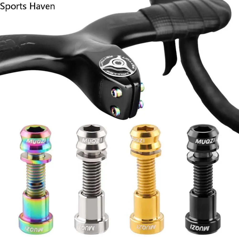 Aluminum Alloy Road Bicycle Fixing Bolts Bike Handlebar Stem Lock Bolt Front Fork Lock Nut
Aluminum Alloy Road Bicycle Fixing Bolts Bike Handlebar Stem Lock Bolt Front Fork Lock Nut