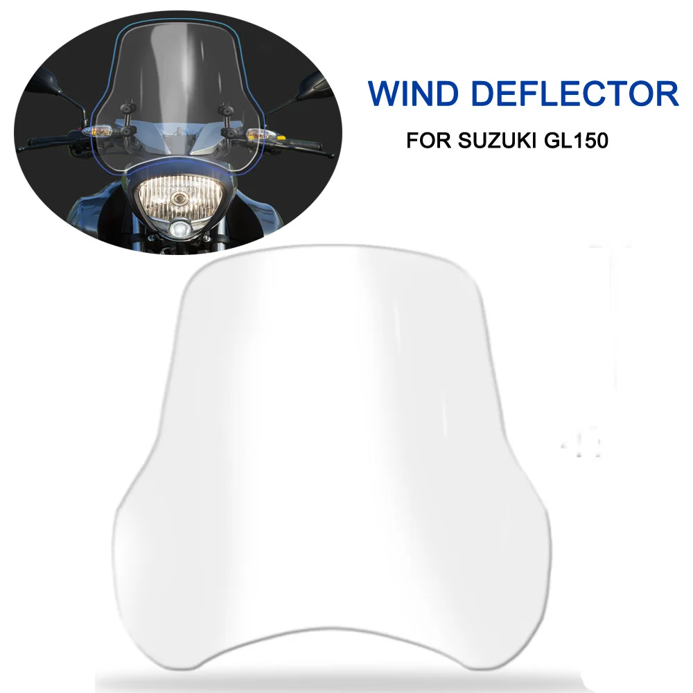 

Motorcycle Windshield Wind Deflectors Windscreen For Suzuki GL150 GL 150