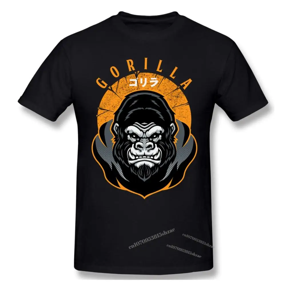 Gorilla T-shirt Design Tshirt man T Shirt Shirts Cotton Summer Tops Tshirts Short Sleeves Tees T-Shirt Woman
Gorilla T-shirt Design Tshirt man T Shirt Shirts Cotton Summer Tops Tshirts Short Sleeves Tees T-Shirt Woman