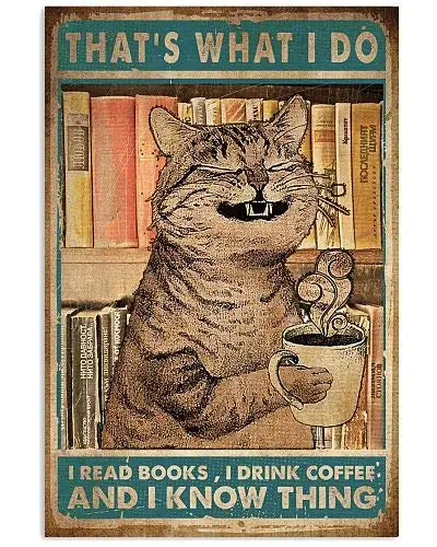 That's What I Do Metal Tin Sign Vintage Aluminum Sign for Home Coffee 12 X 8 Inches
That's What I Do Metal Tin Sign Vintage Aluminum Sign for Home Coffee 12 X 8 Inches