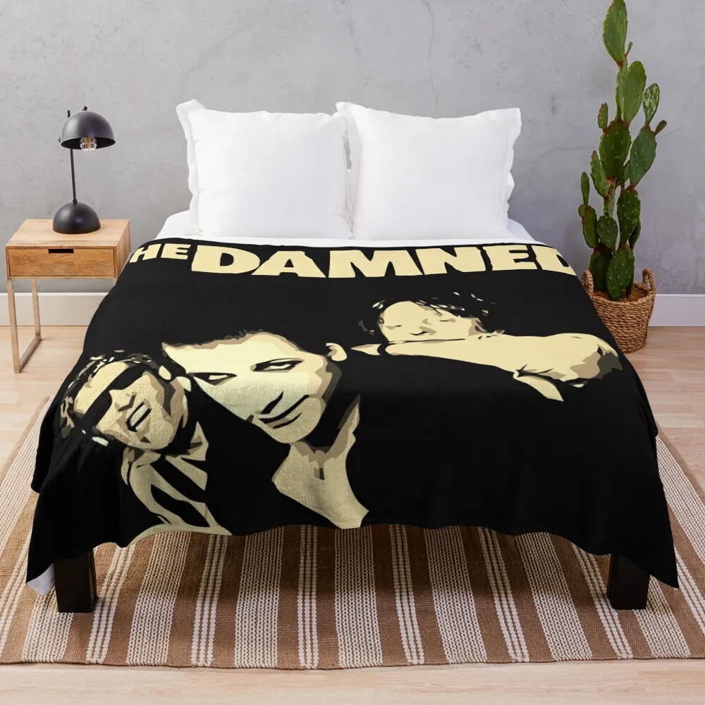 

The Damned Throw Blanket Shaggy Decoratives warm winter Fluffy Softs Blankets