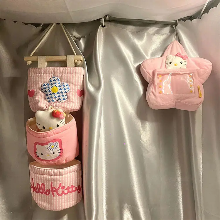 Hello Kitty Hanging Storage Bag Hanging Bag Bedside behind the Door Cloth Shopping Bags Sanrio Room Buggy Bag
Hello Kitty Hanging Storage Bag Hanging Bag Bedside behind the Door Cloth Shopping Bags Sanrio Room Buggy Bag