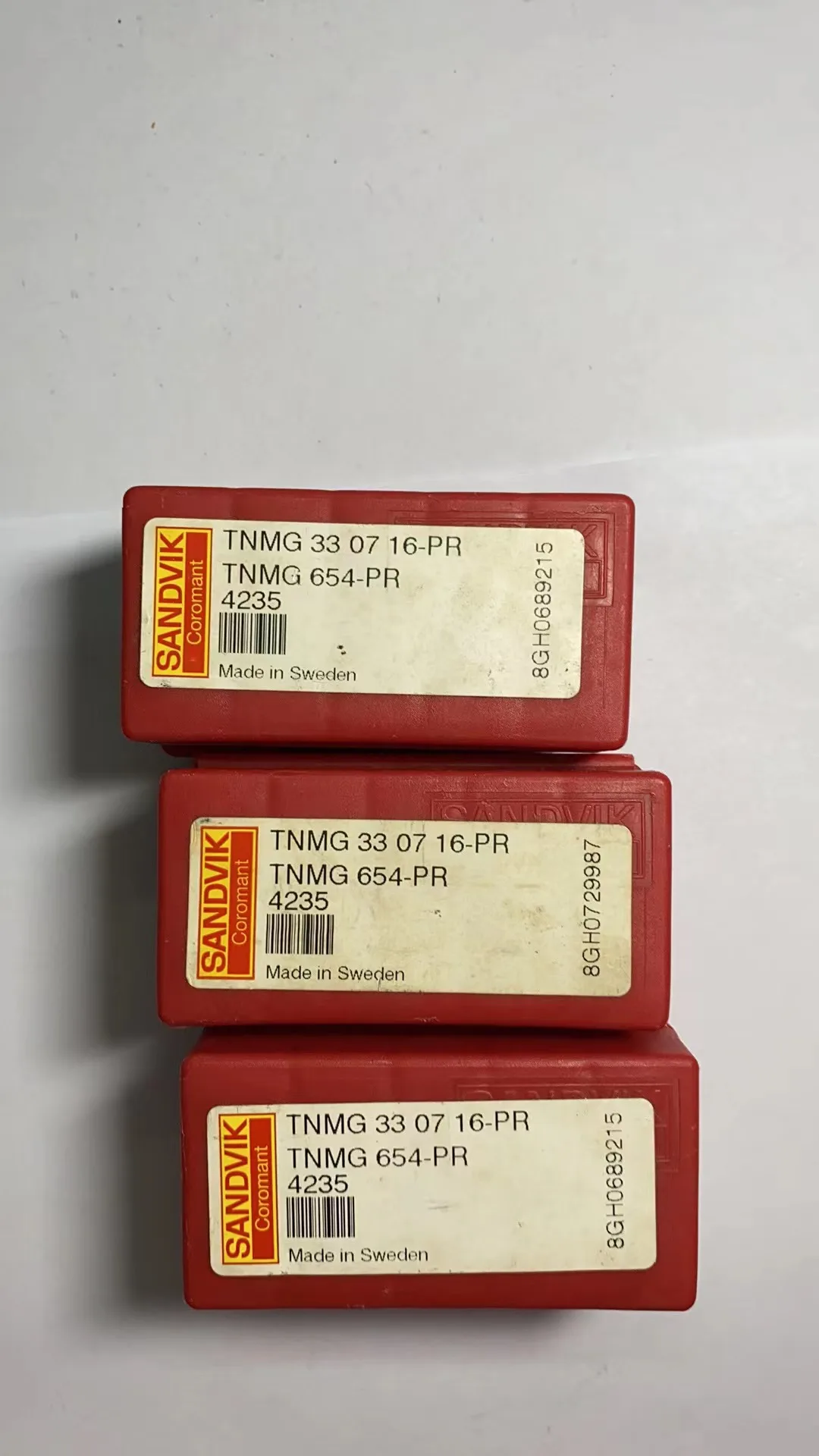 CNC blade TNMG330716-PR 4235 original genuine clearance special price, only 3 boxes
CNC blade TNMG330716-PR 4235 original genuine clearance special price, only 3 boxes