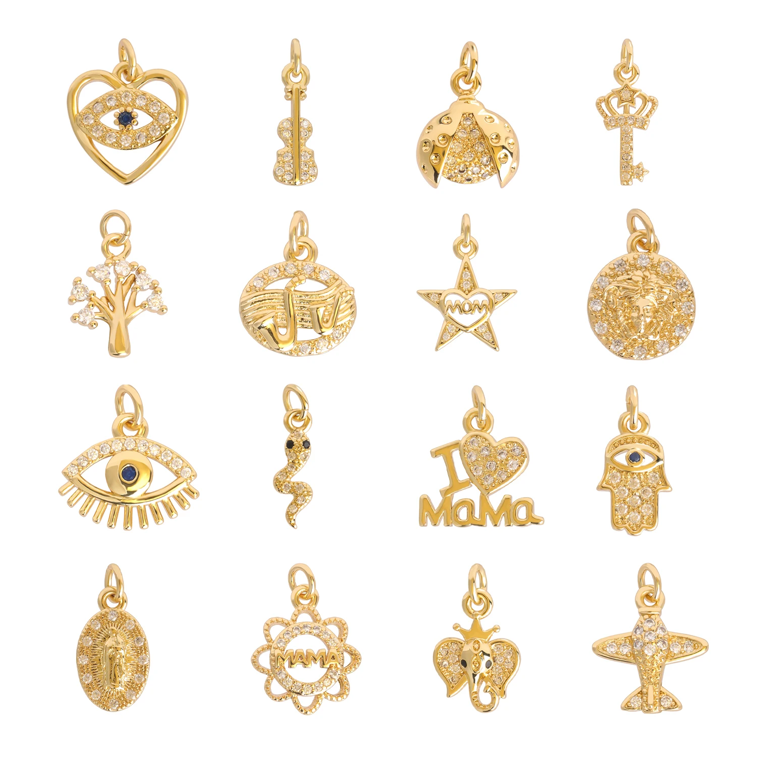 Charm Plated Gold Color Necklace Pendant Animal Irregularity Shape Exquisite Pendant for DIY Jewelry Making Accessories Necklace
Charm Plated Gold Color Necklace Pendant Animal Irregularity Shape Exquisite Pendant for DIY Jewelry Making Accessories Necklace