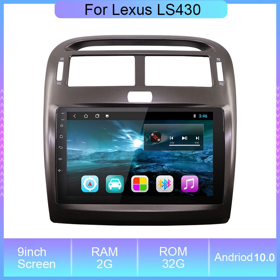 9'' Android 10 Car Radios For Lexus LS430 2001-2006 Multimedia GPS Navigation Audio Stereo Player With 128G Wireless CarPlay
9'' Android 10 Car Radios For Lexus LS430 2001-2006 Multimedia GPS Navigation Audio Stereo Player With 128G Wireless CarPlay