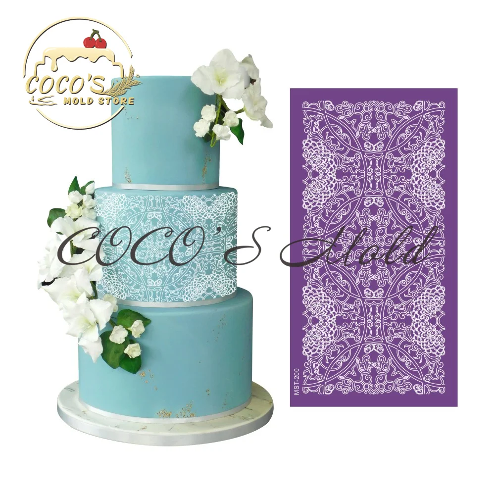 Retro Impression Mesh Stencil Fondant Chocolate Embossing Mold Cake Decorative Edge Model Pastry Baking Tool Kitchen Accessories
Retro Impression Mesh Stencil Fondant Chocolate Embossing Mold Cake Decorative Edge Model Pastry Baking Tool Kitchen Accessories