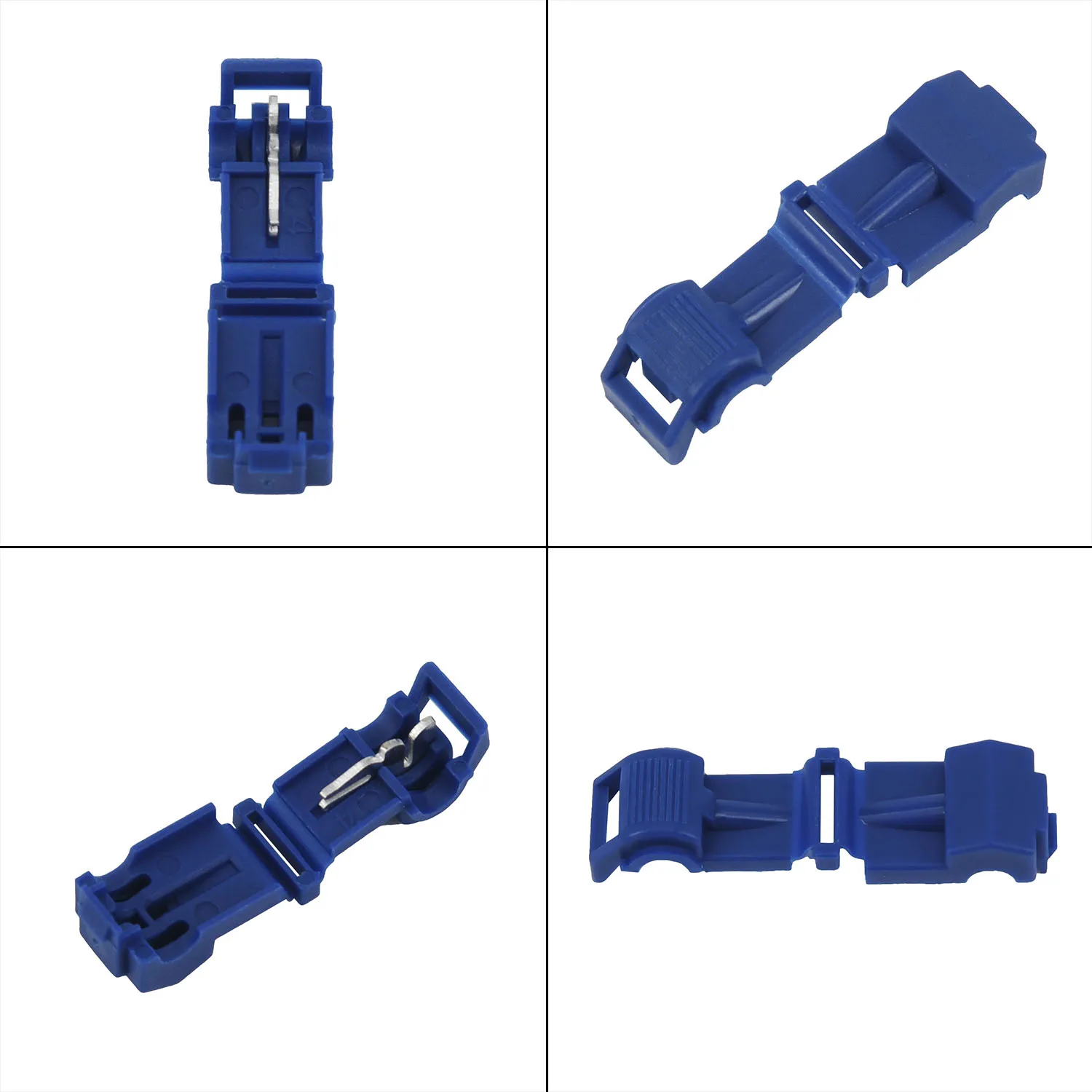 Parts Wire Crimp Terminal test Cable Connector 50pcs Car Accessories Truck Parts quick splice Blue high quality
Parts Wire Crimp Terminal test Cable Connector 50pcs Car Accessories Truck Parts quick splice Blue high quality