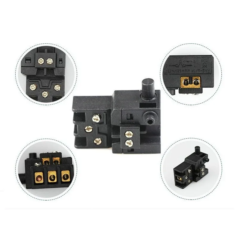For Spare Part Replacement Switch TG72BD For Cordless Circular Saw BSS610 Power Tool Accessories
For Spare Part Replacement Switch TG72BD For Cordless Circular Saw BSS610 Power Tool Accessories