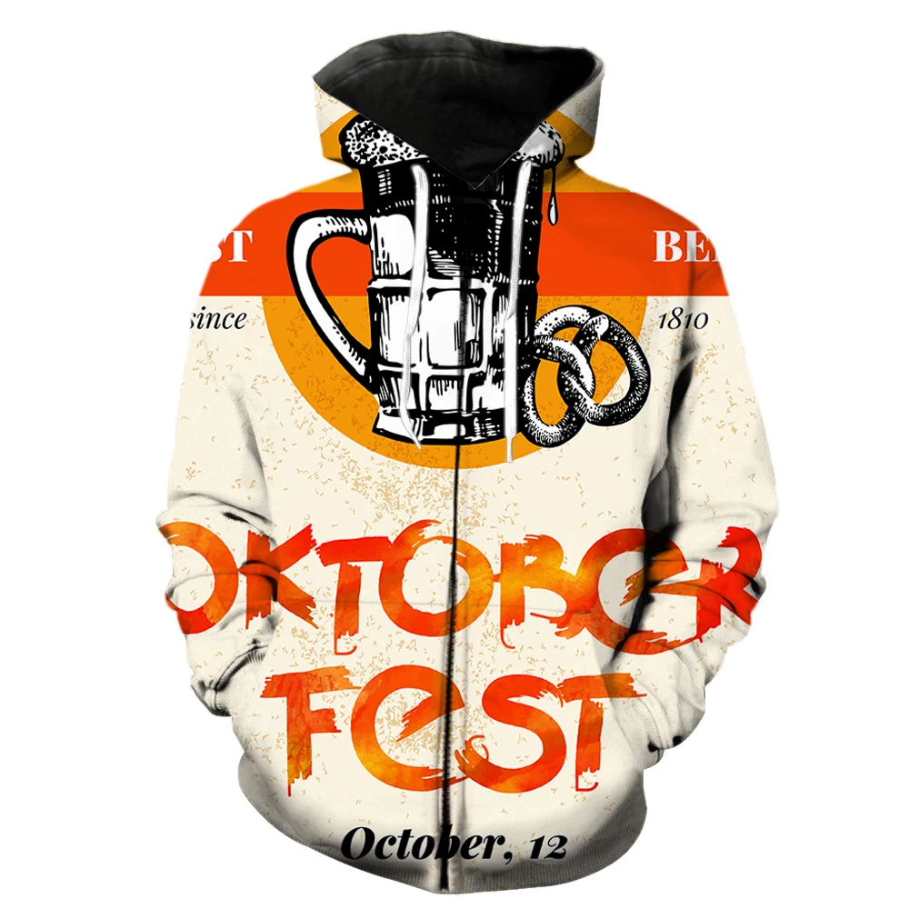 Cartoon Beer Festival Men's Zipper Hoodie Streetwear Hip Hop 2022 Hot Sale Oversized Harajuku Funny Teens Fashion Spring Casual
Cartoon Beer Festival Men's Zipper Hoodie Streetwear Hip Hop 2022 Hot Sale Oversized Harajuku Funny Teens Fashion Spring Casual