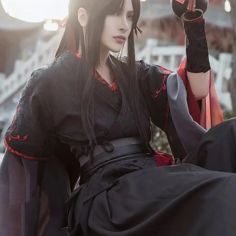 Wei Wuxian Аниме Костюм Grandmaster Of Demonic культивирование Косплей МО дао Zu Ши Китай Вышивка костюм ханьфу Хэллоуин косплей
Wei Wuxian Аниме Костюм Grandmaster Of Demonic культивирование Косплей МО дао Zu Ши Китай Вышивка костюм ханьфу Хэллоуин косплей