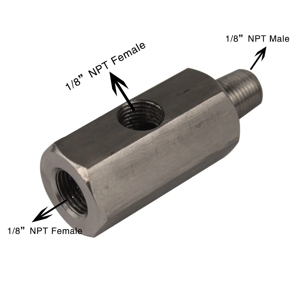 Oil Pressure Sensor Adapter Easy Installation Corrosion Resistant M NPT NPT Female Oil Pressure Sensor Adapter
Oil Pressure Sensor Adapter Easy Installation Corrosion Resistant M NPT NPT Female Oil Pressure Sensor Adapter