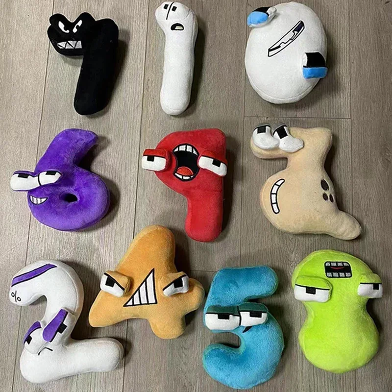 10pcs Alphabet Lore Plush Toys 0-9 Number Stuffed Dolls Educational Animal Plushie Kids Children Christmas Birthday Gift
10pcs Alphabet Lore Plush Toys 0-9 Number Stuffed Dolls Educational Animal Plushie Kids Children Christmas Birthday Gift
