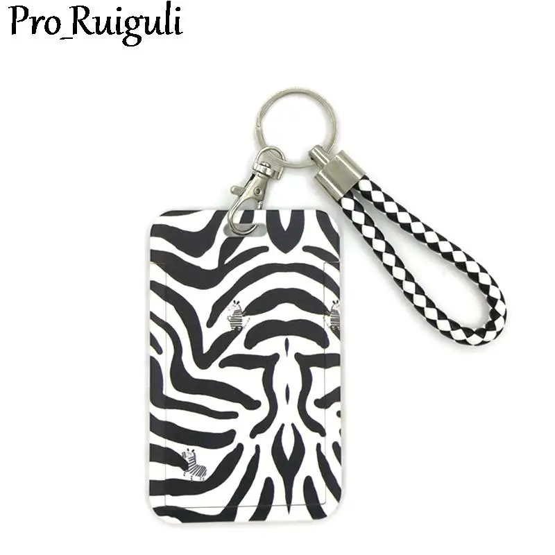 Zebra pattern Cute Card Cover Clip Lanyard Retractable Student Nurse Badge Reel Clip Cartoon ID Card Badge Holder accessories
Zebra pattern Cute Card Cover Clip Lanyard Retractable Student Nurse Badge Reel Clip Cartoon ID Card Badge Holder accessories