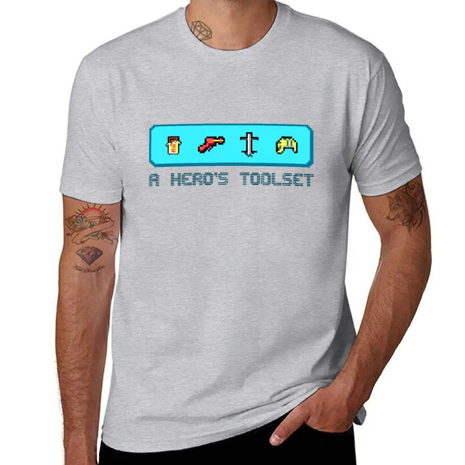 New A Hero's Toolset T-Shirt sweat shirts t shirt man big and tall t shirts for men
New A Hero's Toolset T-Shirt sweat shirts t shirt man big and tall t shirts for men