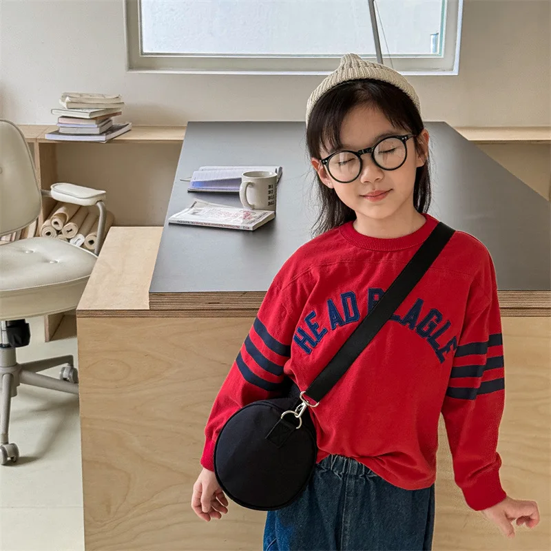 2025 Autumn New Children Long Sleeve T Shirts Boys Girls Letter Embroidery Cotton Tops Kids Casual Sweatshirt Bottoming Shirt 28 Sdca67a34ae184979800a54fca04b216fk