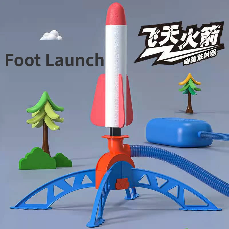 Foot Large Rushing Rocket Launcher Children's Outdoor Light-emitting Flying Rockets Boys Parent-child Fun Interactive Toys
Foot Large Rushing Rocket Launcher Children's Outdoor Light-emitting Flying Rockets Boys Parent-child Fun Interactive Toys