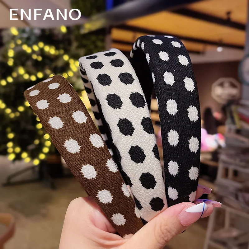 Enfano Wide Brim Hair Band Polka Dot Headband Hair Accessories Internet Celebrity Same Cute Hair Fixer All-Matching Clip Headwea
Enfano Wide Brim Hair Band Polka Dot Headband Hair Accessories Internet Celebrity Same Cute Hair Fixer All-Matching Clip Headwea