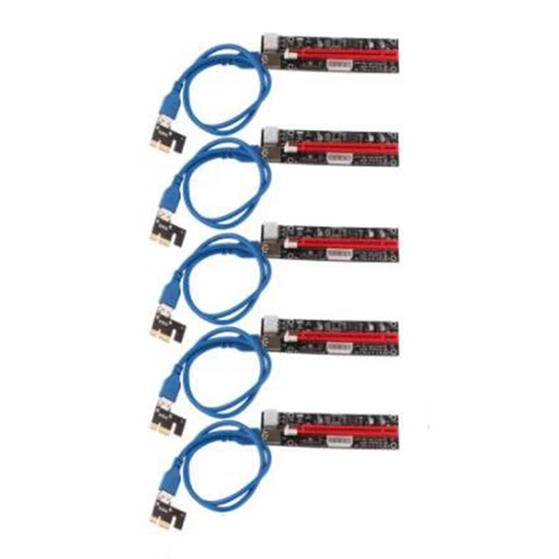 5 шт. 3 в 1 PCI-E Райзер VER103C Экспресс 1X 4X 8X 16X расширитель PCI E USB Райзер адаптер карта SATA 15Pin для майнинга BTC
5 шт. 3 в 1 PCI-E Райзер VER103C Экспресс 1X 4X 8X 16X расширитель PCI E USB Райзер адаптер карта SATA 15Pin для майнинга BTC