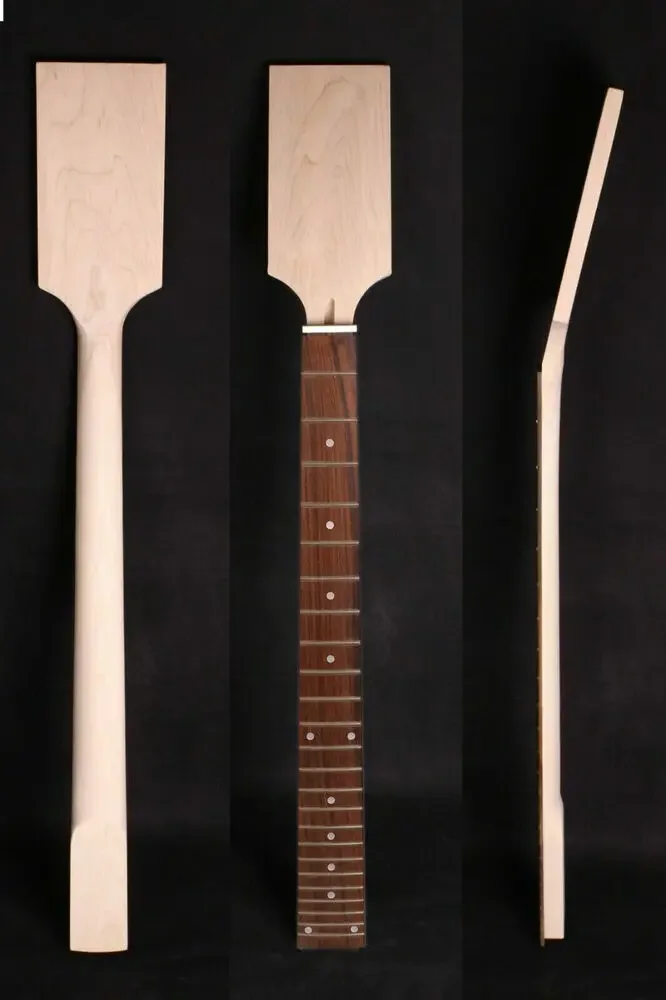 Yinfente 24fret Jazz Bass Guitar Neck 34inch Maple Rosewood Dot Inlay Blank Paddle Head
Yinfente 24fret Jazz Bass Guitar Neck 34inch Maple Rosewood Dot Inlay Blank Paddle Head