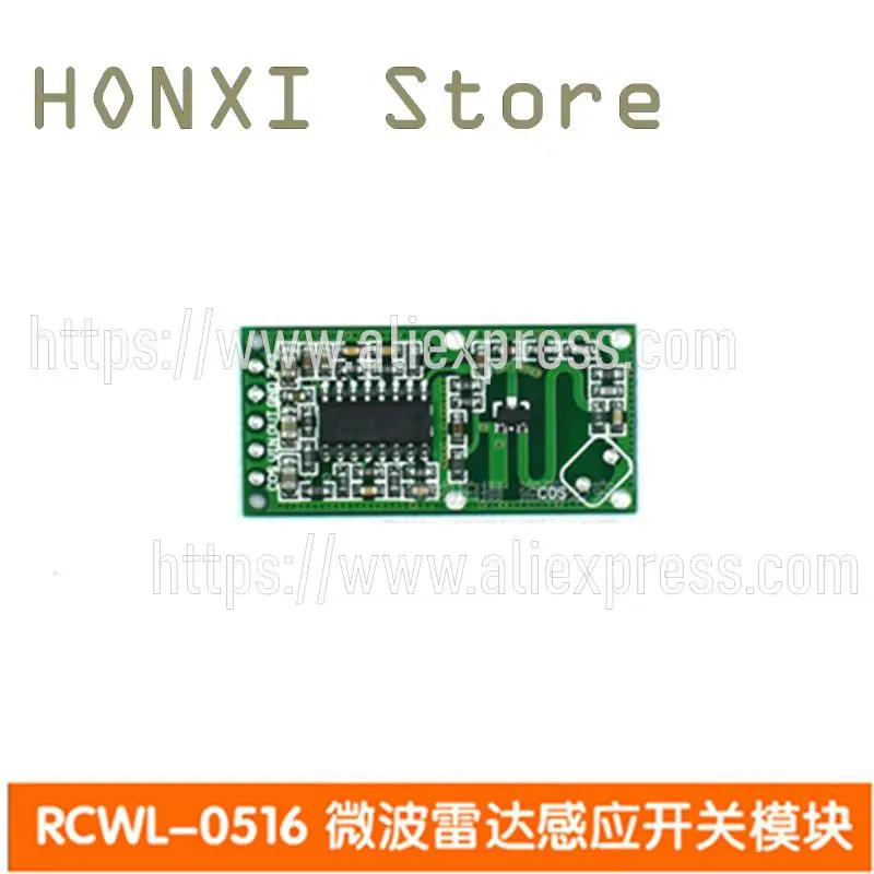 2PCS RCWL-0516 microwave radar inductive switch module human body induction module intelligent sensing detector
2PCS RCWL-0516 microwave radar inductive switch module human body induction module intelligent sensing detector