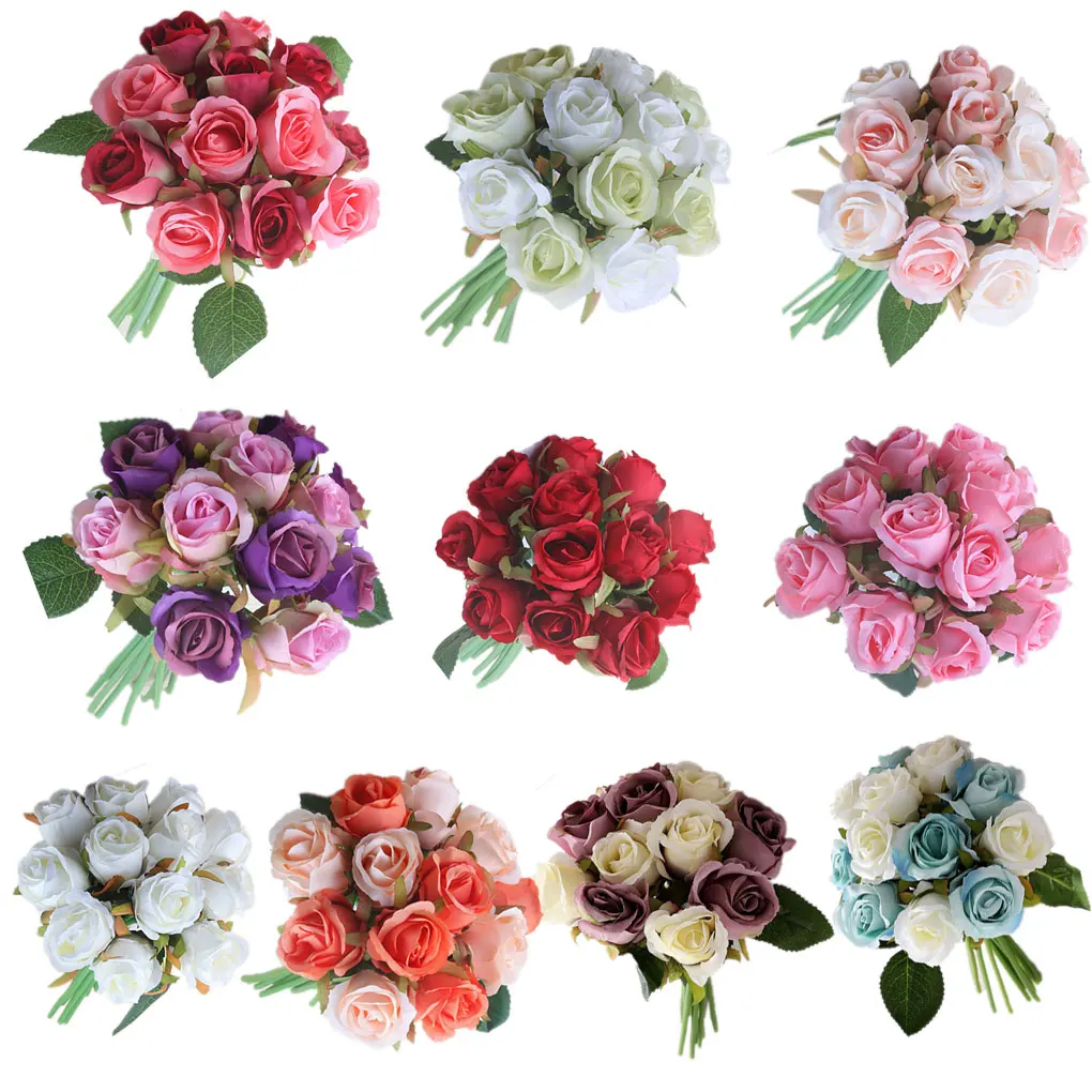 12 Pieces Artificial Rose Flower Portable Realistic Fake Flowers Indoor Outdoor Living Room Wedding Ornament Purple
12 Pieces Artificial Rose Flower Portable Realistic Fake Flowers Indoor Outdoor Living Room Wedding Ornament Purple