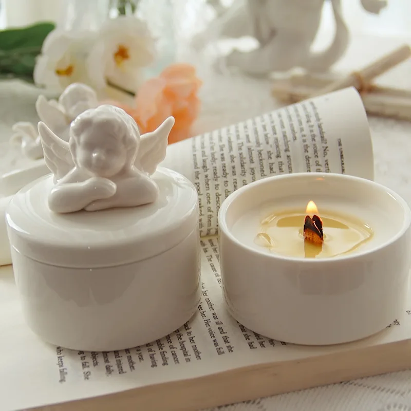 French Nordic retro ceramic wood candle wick scented candle atmosphere scented candle decoration
French Nordic retro ceramic wood candle wick scented candle atmosphere scented candle decoration