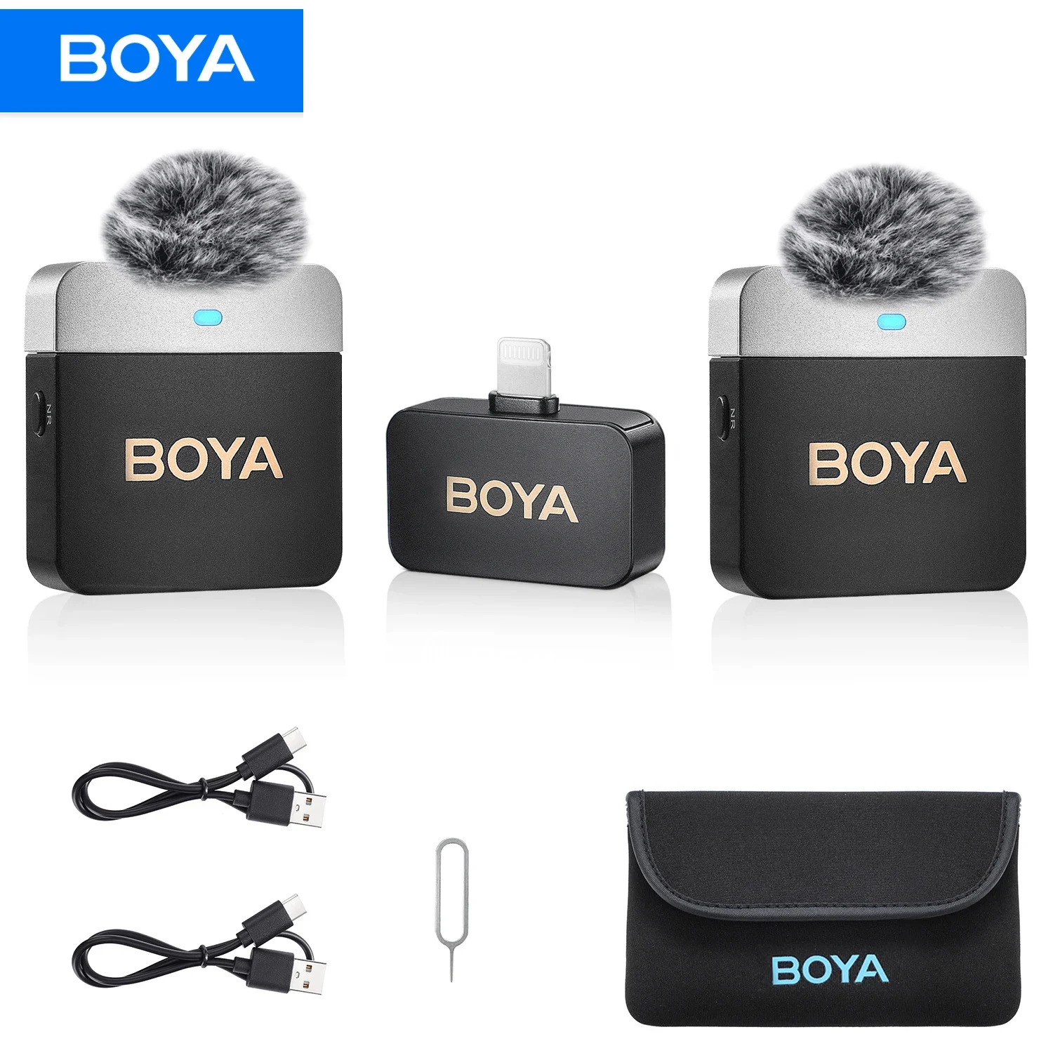 BOYA BY-M1V беспроводной петличный конденсаторный микрофон для iPhone Android смартфонов камер ПК Игр YouTube вещания Vlog
BOYA BY-M1V беспроводной петличный конденсаторный микрофон для iPhone Android смартфонов камер ПК Игр YouTube вещания Vlog